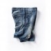 Summer Plus Size Retro Nostalgic Fashion Ripped Holed Short Jeans for Men