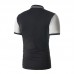 Men's Summer Hit Color Short-sleeved Golf Shirt Fashion Casual Stand Collar Tops Tees