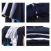 Men's Casual Slim Lapel Golf Shirt Summer Half Sleeve Pure Color Thin Tops Tees