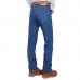 Mens High Rise Cotton Business Casual Straight Leg Loose Classic Jeans Denim Pants