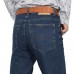 Mens High Rise Cotton Business Casual Straight Leg Loose Classic Jeans Denim Pants