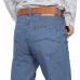 Mens High Rise Cotton Business Casual Straight Leg Loose Classic Jeans Denim Pants