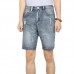 Mens Vintage Holes Summer Fashion Denim Shorts Casual Jeans