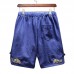 Men's Leisure Elastic Waistline Drawstring Shorts Summer Loose Solid Color Shorts