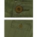 Men's Outdoor Multi-pocket Overalls Shorts Casual Sports Straight Cropped Trousers Bbreeches