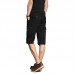 Men's Outdoor Multi-pocket Overalls Shorts Casual Sports Straight Cropped Trousers Bbreeches