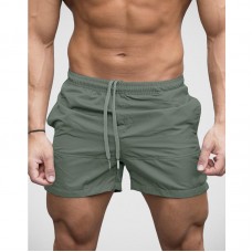 Men's Gym Sports Jogging Shorts Casual Elasticated Waist Drawstring Shorts