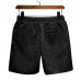 Summer Men's Vintage Cropping Casual Shorts Pants Loose Large Size Beach Shorts