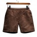 Summer Men's Vintage Cropping Casual Shorts Pants Loose Large Size Beach Shorts