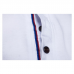 Men's Solid Color Slim Long-sleeved T-Shirts Casual Button Collar Design Round Neck Bottoming Tops