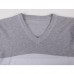 Men Spring Autumn Fashion Stripe V-neck Sweaters Cotton Knitting Leisure Slim Fit Pullovers