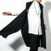 Mens Chinese Style Vintage Cotton Loose Fall Cardigan Sleeveless Coats