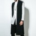 Mens Chinese Style Vintage Cotton Loose Fall Cardigan Sleeveless Coats