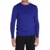 Men's Warm Knitted Solid Color Slim Pullovers Casual O-neck Long Sleeve Sweaters