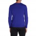 Men's Warm Knitted Solid Color Slim Pullovers Casual O-neck Long Sleeve Sweaters