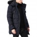 Winter Thick Warm Windproof Removable Furry Hood Outwear Jacket Parka for Men