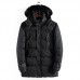 Winter Thick Warm Windproof Removable Furry Hood Outwear Jacket Parka for Men