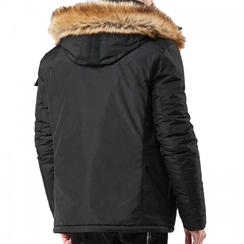 Winter Thick Warm Hooded Outdoor Parka Jacket for Men