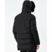 Mens Winter Plus Thick Warm Detachable Fluffy Hood Windproof Outdoor Parka Padded Jacket