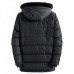 Mens Winter Plus Thick Warm Detachable Fluffy Hood Windproof Outdoor Parka Padded Jacket