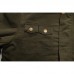 Military Style Multi Pockets Hooded Mens Cotton Jacket