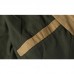 Mens Plus Size Military Epaulets Cotton Cargo Jacket