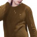 Mens Casual Stylish Holes Pullovers Autumn Round Neck Quality Knit Sweaters