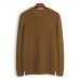 Mens Casual Stylish Holes Pullovers Autumn Round Neck Quality Knit Sweaters