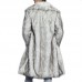 Mens Winter Warm Faux Fur Coat Turn down Collar Mid-long Casual Jacket