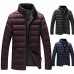 Mens Thick Warm Outdoor Light Padded Jacket Insulated Coat