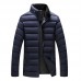 Mens Thick Warm Outdoor Light Padded Jacket Insulated Coat