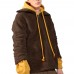 Men's Warm Fleece Half Zipper Pullovers Autumn Winter Solid Color Long Sleeve Sweaters