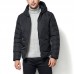 Mens Winter Thick Warm Hooded Padded Jacket