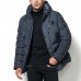 Mens Winter Thick Warm Detachable Hood Outdoor Padded Jacket Parka