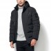 Mens Winter Padded Jacket Windproof Thick Warm Hooded Parka