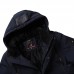 Mens Winter Padded Jacket Windproof Thick Warm Hooded Parka