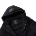 Mens Plus Size Thickened Warm Hooded Mid Long Winter Padded Jacket Parka