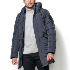 Mens Thick Warm Hooded Winter Outdoor Padded Jacket Plus Size Parka