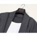 Casual Solid Color Long Sleeve Cardigans Cotton for Men