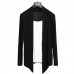 Casual Solid Color Long Sleeve Cardigans Cotton for Men