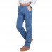 Mens High Rise Straight Leg Cotton Classic Big Size Jeans Denim Pants