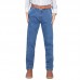 Mens High Rise Straight Leg Cotton Classic Big Size Jeans Denim Pants