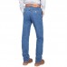 Mens High Rise Straight Leg Cotton Classic Big Size Jeans Denim Pants