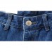 Mens High Rise Straight Leg Cotton Classic Big Size Jeans Denim Pants