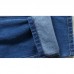 Mens High Rise Straight Leg Cotton Classic Big Size Jeans Denim Pants