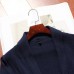 Mens Casual Soft Mid Length Loose Cotton Shawl Collar Long Sleeve Cardigans