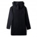 Mens Fashion Mid Long Cotton Solid Color Zipper Casual Hoodie Coat Cardigans