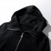 Mens Fashion Mid Long Cotton Solid Color Zipper Casual Hoodie Coat Cardigans