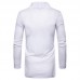 Men's Mid-Long Solid Color Comfortable Cardigans for Men