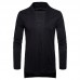 Men's Mid-Long Solid Color Comfortable Cardigans for Men